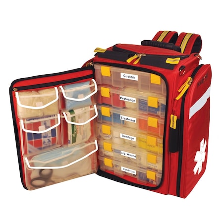 Mobileaid XL 100 EMS Medical Responder Backpack Kit 31460